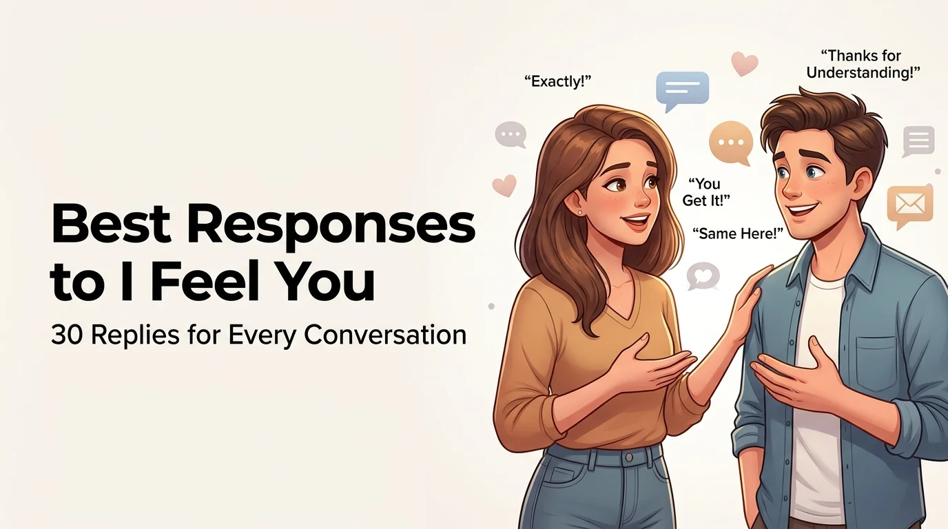 Best Responses to I Feel You