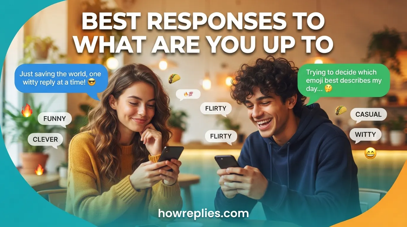 Best Responses to What Are You Up To