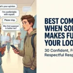 Best Comebacks When Someone Makes Fun of Your Looks